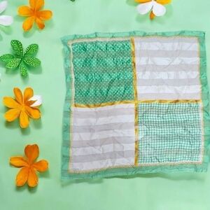 KKUSEBO Paris Silk Scarf Size 20''x20''